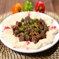 حمص بالكبده