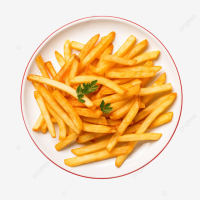 صحن بطاطس مقلي