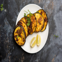 صحن باذنجان مقلي