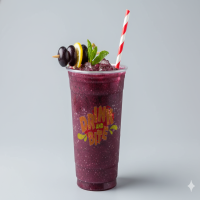 عنب أسود وليمون