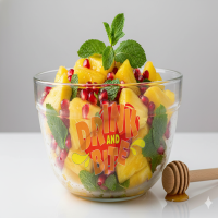 أناناس الرمان النعناع